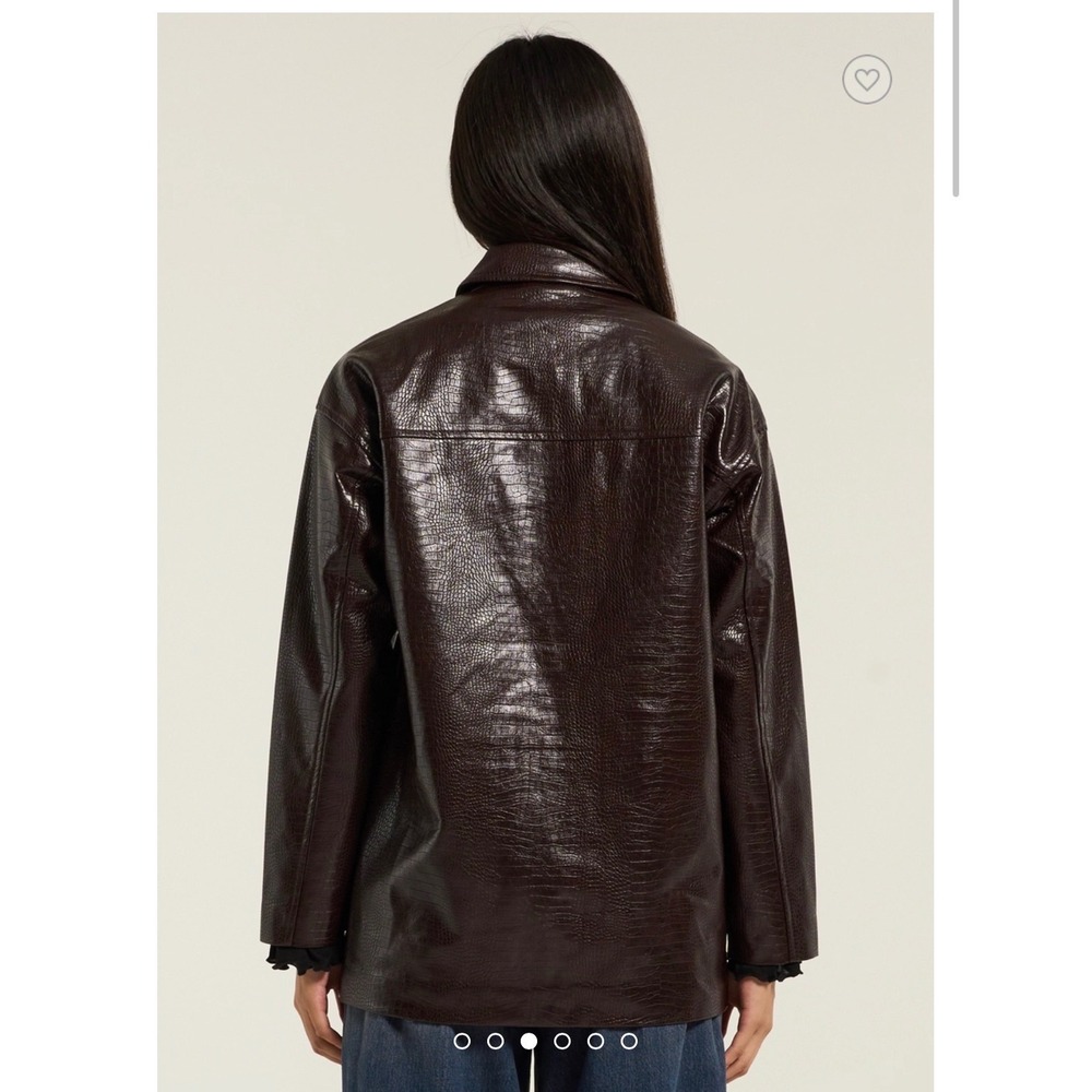 Norr Eduna Jacket – Dark Burgundy – Size 36 (Women's ~US 4–6) – NWT - Picture 2 of 6